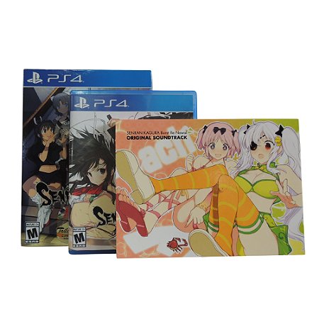 Jogo Senran Kagura Burst Re:Newal Limited Edition - PS4