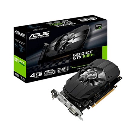 Placa de Vídeo Nvidia Dual-Ball Bearing Fan GTX 1050 TI, 4GB , GDDR5 128-bit - Asus