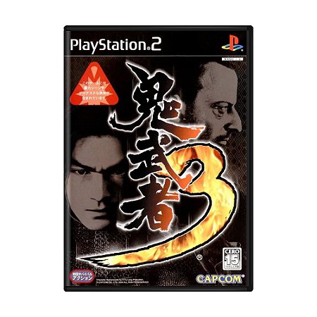Jogo Onimusha 3: Demon Siege - PS2 (Japonês)
