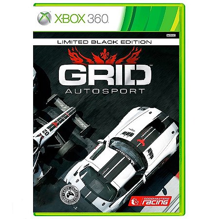 Jogo GRID Autosport Black Edition - Xbox 360 (LACRADO)