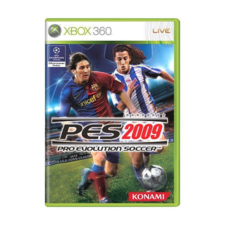 Jogo Pro Evolution Soccer 2009 (PES 09) - Xbox 360 (LACRADO)