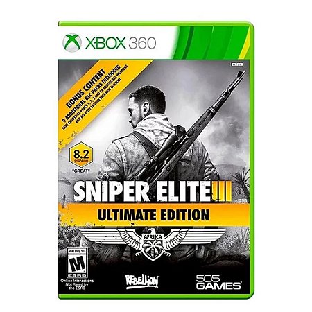 Jogo Sniper Elite III: Ultimate Edition - Xbox 360 (LACRADO)