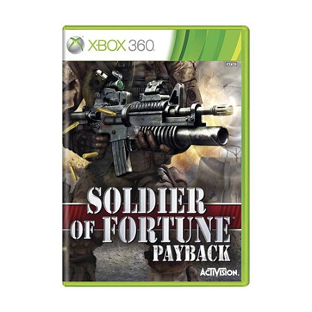 Jogo Soldier of Fortune: Payback - Xbox 360 (LACRADO)