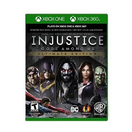 Jogo Injustice: Gods Among Us Ultimate Edition - Xbox 360 (LACRADO)