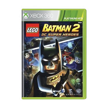 Jogo LEGO Batman 2: DC Super Heroes (Platinum Hits) - Xbox 360 (LACRADO)