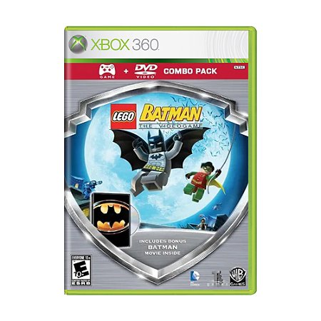 Jogo Lego Batman The Videogame with Batman Movie Combo Pack - Xbox 360 (LACRADO)