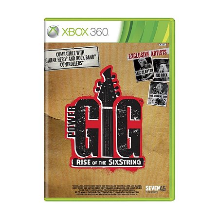 Jogo Power Gig: Rise of the SixString - Xbox 360 (LACRADO)