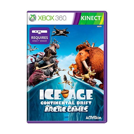 Jogo Ice Age: Continental Drift - Xbox 360 (LACRADO)