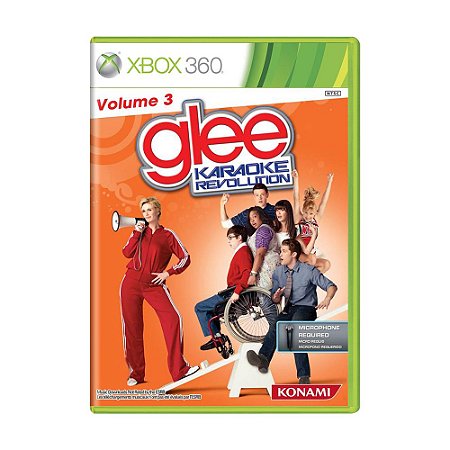 Jogo Karaoke Revolution Glee: Volume 3 - Xbox 360 (LACRADO)