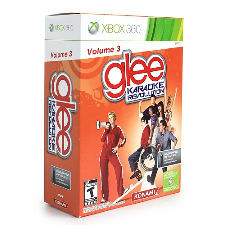 Jogo Karaoke Revolution Glee: Volume 3 Bundle - Xbox 360 (LACRADO)