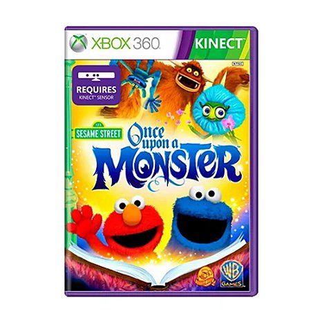 Jogo Sesame Street: Once Upon a Monster (Requires Kinect) - Xbox 360 (LACRADO)