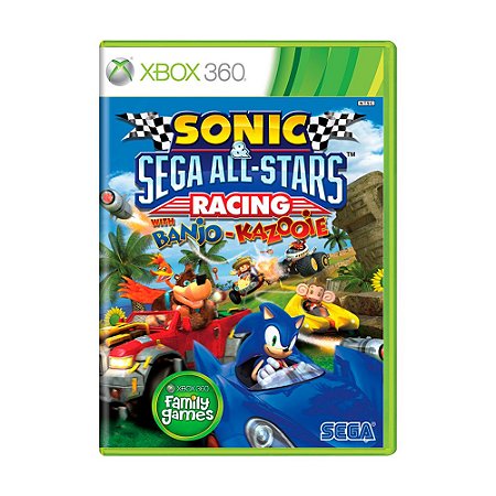 Jogo Sonic & SEGA All-Stars Racing With Banjo-Kazooie - Xbox 360 (LACRADO)