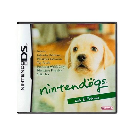 Jogo Nintendogs: Lab & Friends - DS