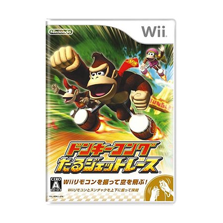 Jogo Donkey Kong Barrel Blast - Wii (Japonês)