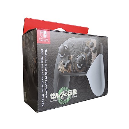 Controle Nintendo Switch Pro Controller (The Legend Of Zelda Tears Of The King) - Nintendo