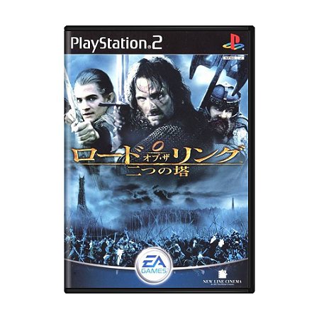 Jogo The Lord of the Rings: Futatsu no Tou - PS2 (Japonês)