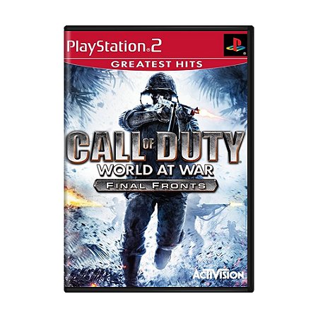 Jogo Call of Duty: World at War Final Fronts - PS2