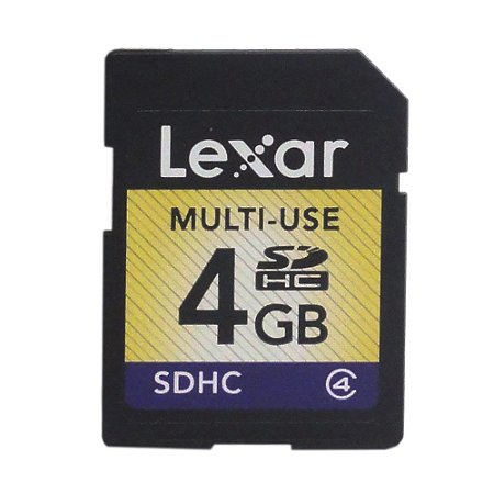 Cartão de Memória 4GB SDHC - Lexar
