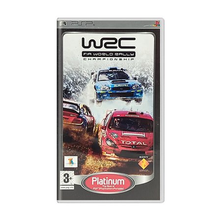 Jogo WRC: FIA World Rally Championship - PSP (Platinum)