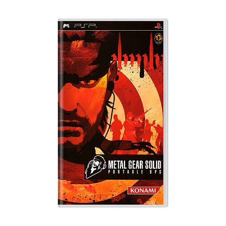 Jogo Metal Gear Solid: Portable Ops - PSP (Europeu)