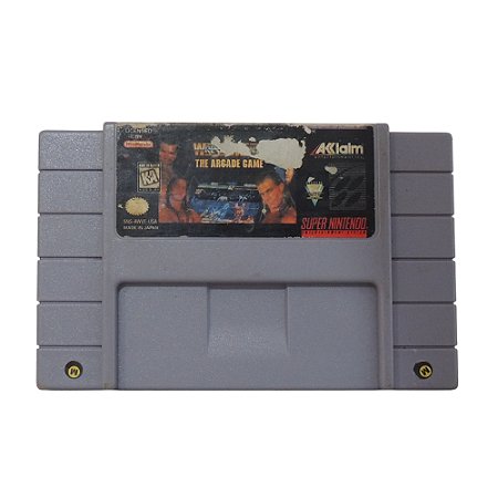 Jogo WWF WrestleMania: The Arcade Game - SNES (Relabel)
