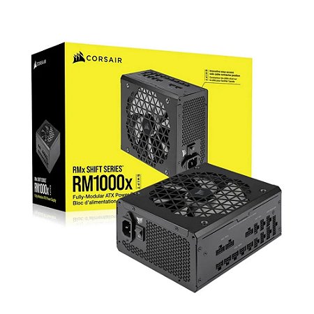 Fonte Full Modular RM1000x Series, 1000w, ATX, 80 Plus Gold - Corsair