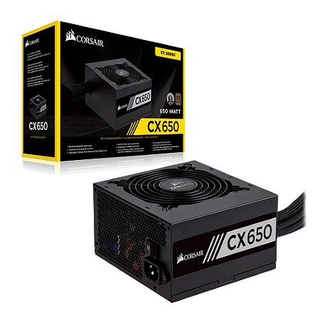 Fonte CX650 Series, 650w, ATX, 80 Plus Bronze - Corsair