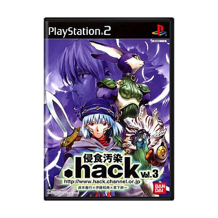 Jogo .hack//Shinshoku Osen Vol. 3 + Episódio 3 - PS2 (Japonês)