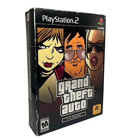 Jogo Grand Theft Auto: The Trilogy - PS2