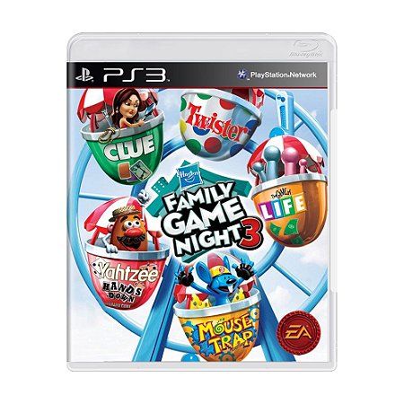 Jogo Hasbro Family Game Night 3 - PS3