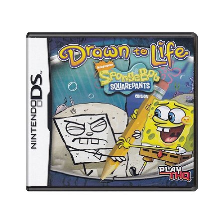 Jogo Drawn to Life: SpongeBob SquarePants Edition - DS - MeuGameUsado