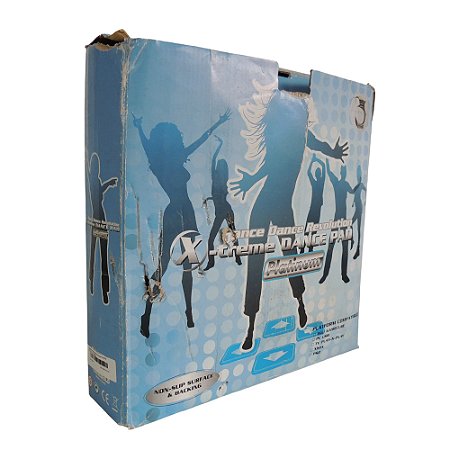 Tapete Dance Dance Revolution X-treme Dance Pad Platinum - PS2