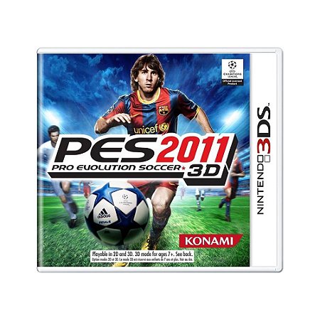 Jogo Pro Evolution Soccer 2011 3D - 3DS