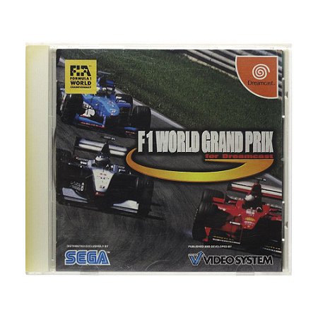 Jogo F1 World Grand Prix - DreamCast (Japonês)