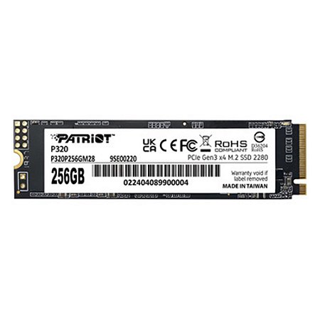 SSD M.2 Patriot P300, 2280, PCIe 3.0, 256GB - PC
