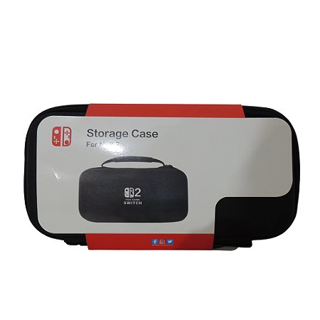 Case Protetora Preta para Nintendo Switch 2 (HL-22) - Dobe