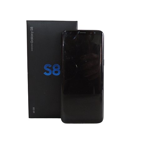 Celular Galaxy S8, Black, 4GB RAM, 64GB - Samsung