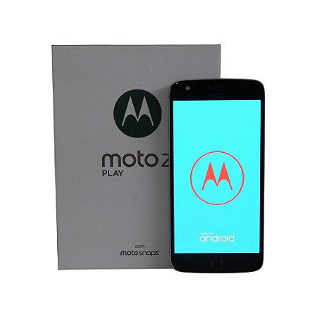 Celular Moto Z Play Sound Edition DC, Preto/Prata, 3GB RAM, 32GB - Motorola