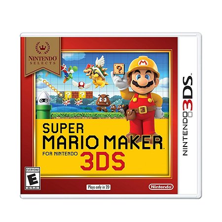 Jogo Super Mario Maker - 3DS (Nintendo Selects)