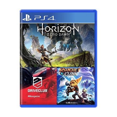 Jogo Horizon Zero Dawn + DriveClub - PS4