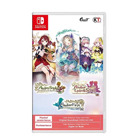 Jogo Atelier Mysterious Trilogy Deluxe Pack - Switch