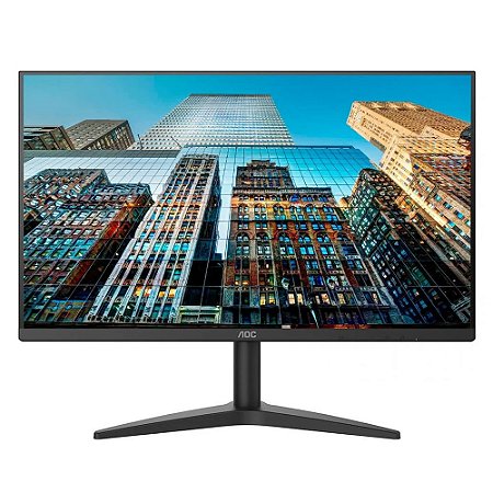 Monitor Gamer 24B1XHM 23,8" LCD Full HD, 75Hz, VA, 6ms, HDMI/VGA - AOC