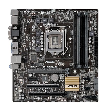 Placa Mãe B150M-C, LGA1151, DDR4, Rev 1.03 - Asus