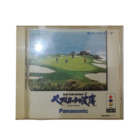 Jogo Pebble Beach no Hatou - 3DO (Japonês)