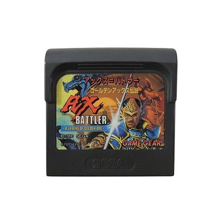 Jogo Ax Battler: A Legend of Golden Axe - Game Gear (Japonês)