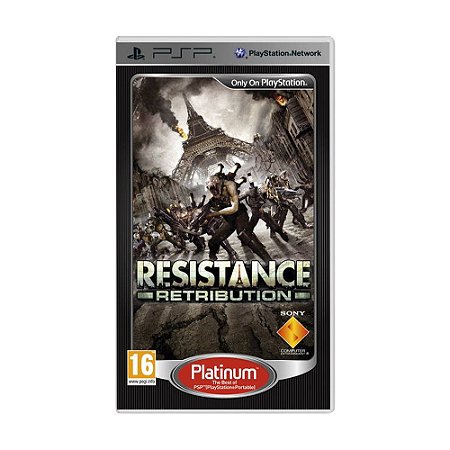 Jogo Resistance: Retribution - PSP (Platinum, Europeu)