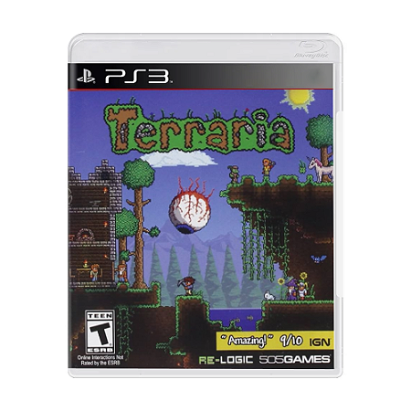 Jogo Terraria - PS3 (LACRADO)