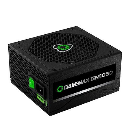Fonte GM1050, Full Range, Semi Modular, 80 Plus Silver - Gamemax