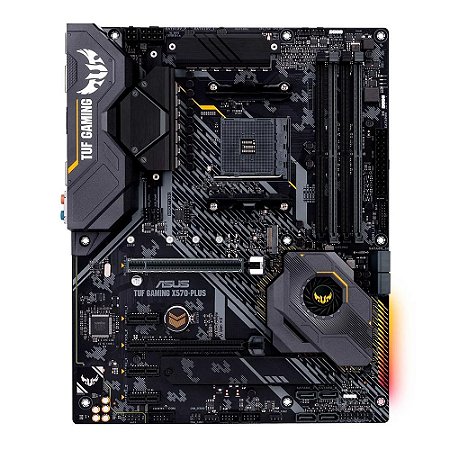 Placa-Mãe TUF Gaming X570-Plus AM4 DDR4 ATX PCIe - Asus