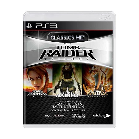 Jogo Tomb Raider Trilogy - PS3 (LACRADO)